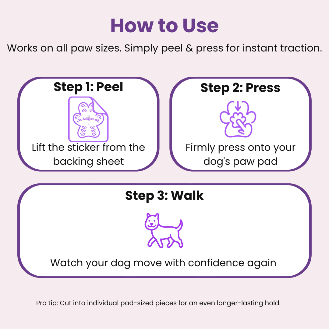 SteadyPaws™ Traction Pads