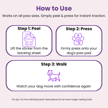 SteadyPaws™ Traction Pads