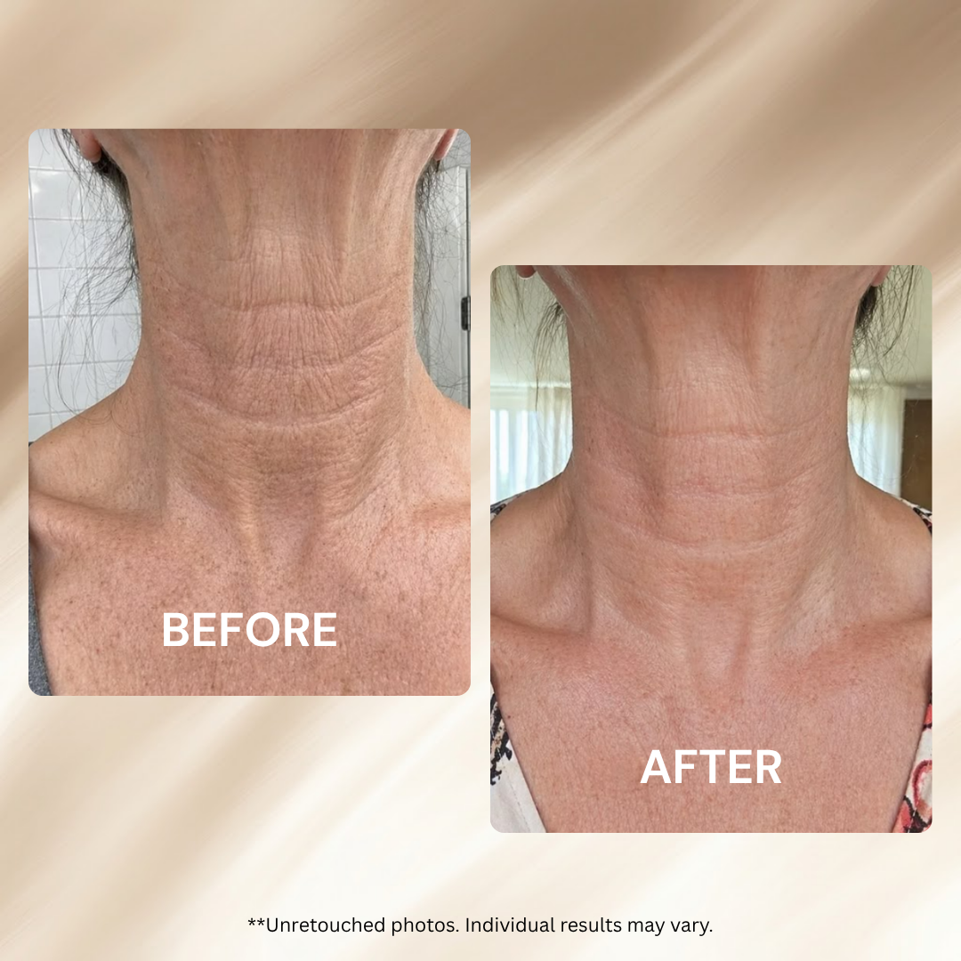 AH-8 Firming Neck Cream Moisturizer anti Aging Smoothing Wrinkles Electric Massage Polypeptide Eye Cream Eye & Neck Skincare Set