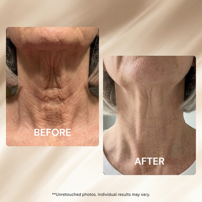 AH-8 Firming Neck Cream Moisturizer anti Aging Smoothing Wrinkles Electric Massage Polypeptide Eye Cream Eye & Neck Skincare Set