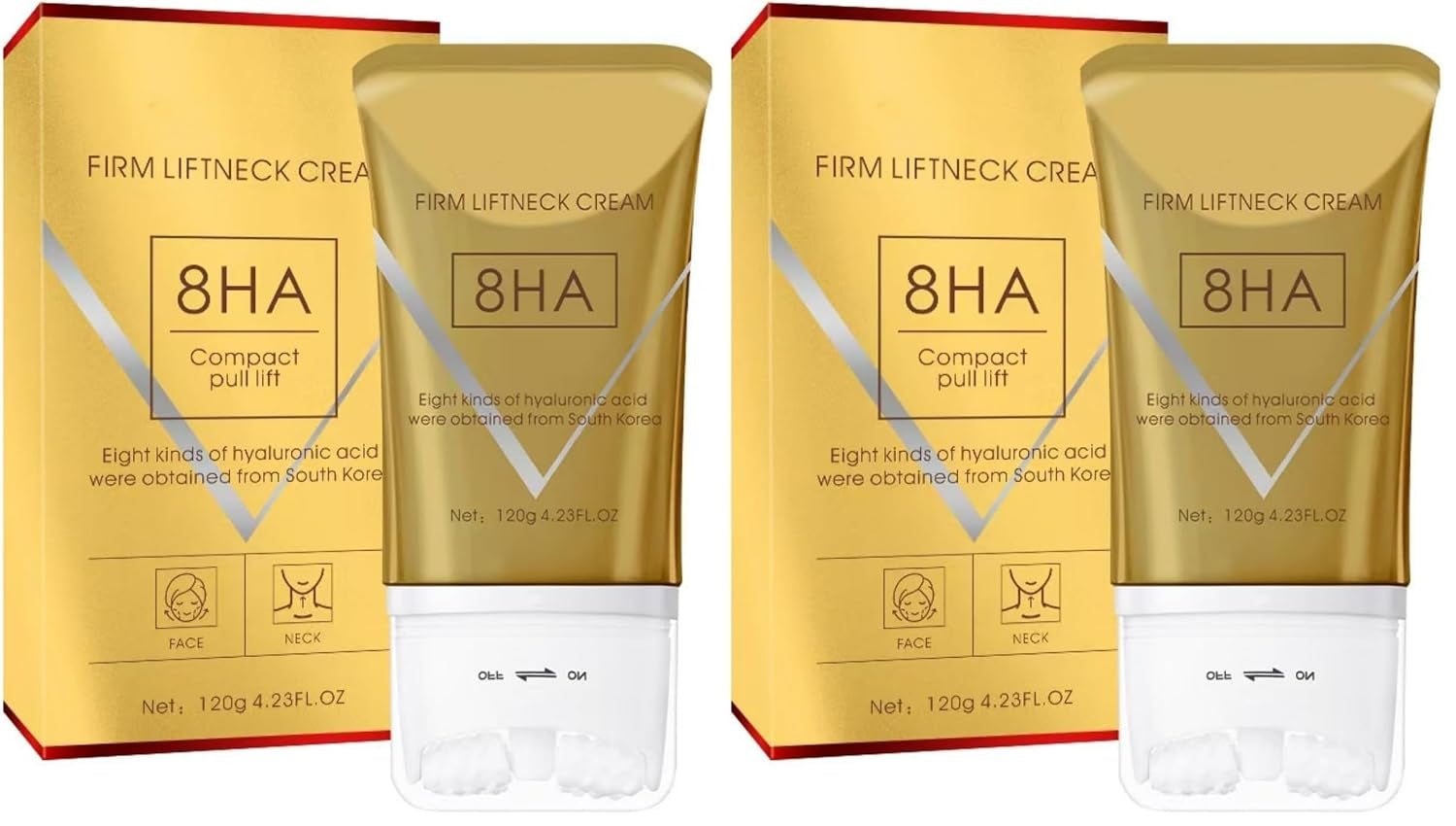 AH-8 Firming Neck Cream, Neck Firming Cream for Crepey Skin Body Care Comfort, Anti-Aging Moisturizer for Neck and Chest, Skin Tightening Lotion, Tighten and Lift Neck Cream