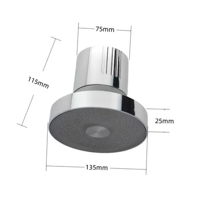 Filtered Shower Head, Hard Water Filter Reduces Hair Shedding and Dry Skin, High Pressure Shower Accessories for Home Bathroom