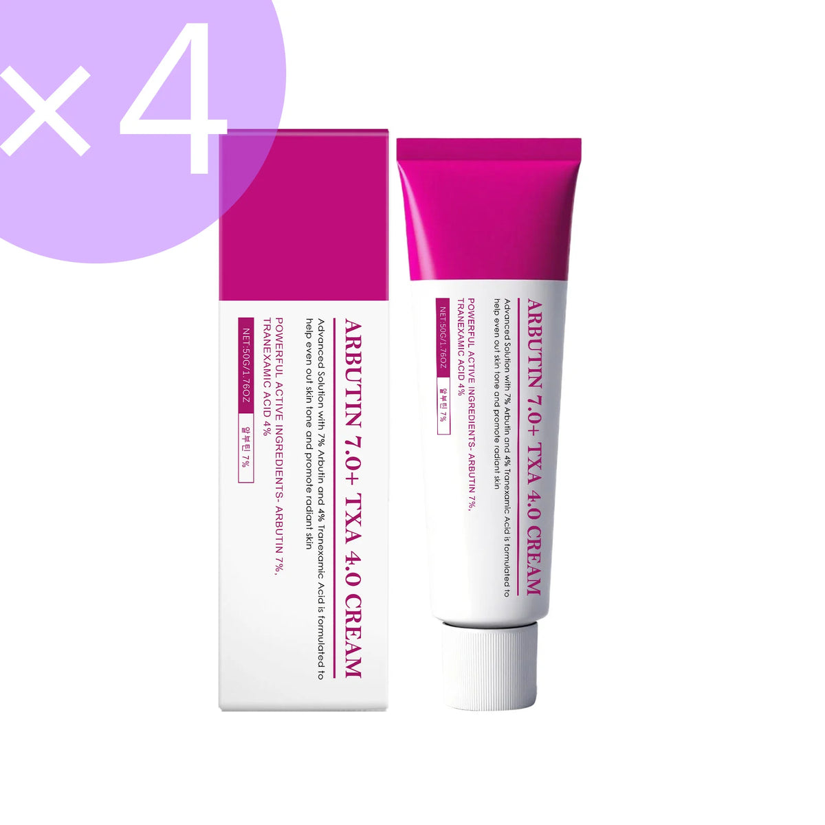 Arbutin TXA Face Cream Moisturizer Evens Skin Tone Deep Moisturizing Lightweight Hydrating for Women Men All Skin Types Daily Ca